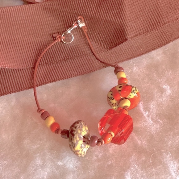 Funky Beaded Small Wrist Handmade Bracelet - Picture 1 of 5